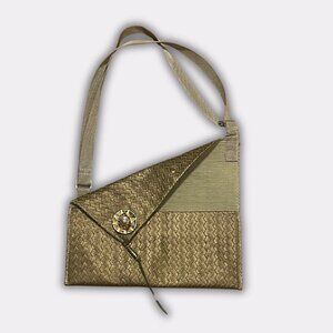 Handcrafted Authentic Bronze leather bag